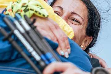  Sandra Moreno, la teldense que devora kilómetros/TA.